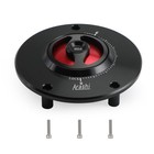 Cnc Keyless Fuel Gas Tank Cap Black For Honda Cbr1000f 90-96 Cb Cbr1000r 11-19