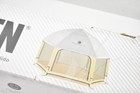 Pop N Go Premium Indoor outdoor Baby Playpen Warm Ivory 59  W X 48  H Canopy