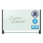 Quartet Glass Whiteboard  Magnetic Dry Erase White Board  39  X 22   Wide Format