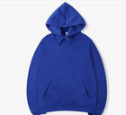 Cotton Hooded Sweater Shirt Solid Pullover Fleece Hoodies