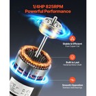 Uimoso Condenser Fan Motor With Capacitor 1 4hp 825rpm 208-230v Dual Rotation