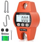 Hanging Scale Handheld 880lb 400kg Crane Small  Orange   880lb 400kg    