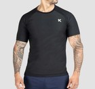 Kewlioo Mens Sauna Suit Shirt - Heat Trapping Sweat X-large Black