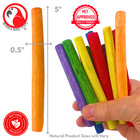 Bonka Bird Toys 2638 Pk12 Colored 5  Sola Sticks Foot Talon Craft Part Parrot