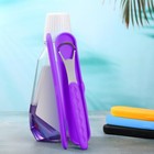 4 Pack Colorful Tongue Scraper Stainless Steel Tongue Cleaner With Travel Case