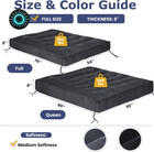 8  Futon Mattress Full Size Thick Futons Sofa Couch Bed Sleeper Sofa Bed Floor