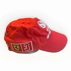 Vtg Michael Schumacher Ferrari F1 Hat Red Deutsche Verm  gensberatung Cap  3