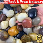 5 Lbs-40 Lbs Bulk Large River Rocks 2-3 In Polished Pebble Natural Stone Outdoor