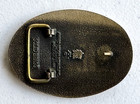 Vintage Tombstone Arizona Western Brass Award Design Medals Belt Buckle