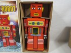 Schylling Chief Robot Tin Toy Wind Up W  Key New Nib