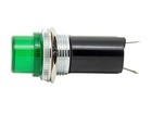 Pl1603g Ati 16mm 5 8  Green 12v Led Signal Indicator Pilot Dash Light Hot Rod