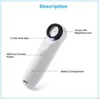 40x Magnifying Magnifier Glass Jeweler Eye Jewelry Loupe Loop With 2 Led Light