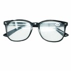 4 Pack Mens Womens Classic Reading Glasses Clear Frame Retro Readers 1-4 Powers