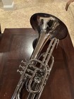 Bach Marching Mellophone With Case Vintage Made In Usa