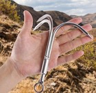 Grappling Hook Grapnel Hook  3-claw Stainless Steel Tree  Assorted Colors 