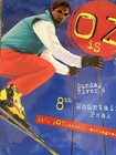 Vintage 1995 Sunday River Maine Ski Poster Oz 8th Peak Original 35x17