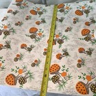 Vtg Merry Mushrooms Carlan Contact Paper Shelf   Decor 3 Yds X 18  1970 s