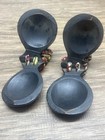 Vintage Wooden Hand Carved Castanets Musical Instrument Kg