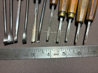 11 Antique Carving Chisels