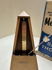 Vintage Seth Thomas Metronome De Maelzel E873-006  10 Walnut Finish Works W  Box