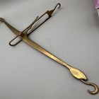Vintage Brass Hanging Beam Scale