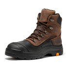 Rr Men s Waterproof Steel Toe  Work Boots  6  Lace Up Ankle Support Eh  Boots