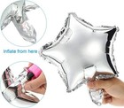18  Foil Star Heart Round Balloons Wedding Birthday Bachelorette Party Decor