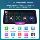 12 3 carplay Multimedia Radio Touchscreen For Bmw 4 Series F32 F33 F36 12-2016 