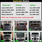 Car Radio Stereo Carplay Android Auto Navi For Chevy Malibu Cobalt Hhr 2004-2012