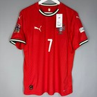 Nwt Portugal National Team 2024 2025 Home Shirt Jersey  7 Ronaldo League Nations