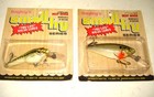 Vintage Bagley Small Fry Deep Diver Lot Of 4 Different New In Package Brass