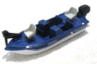 Vintage Nos Nylint Tracker Magnum 17 Bass Boat W  Outboard Plastic Toy 7 1 2 In