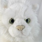 Russ Yomiko Persian Cat Plush White Classic Green Eyes Kitty Stuffed Animal Toy