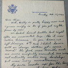 Wwii 1944 Soldier Letter Fort Lawton Washington Shemya Alaska Aleutian Islands