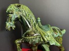 Tang Dynasty Style Horse 16 25    Tall Large Heavy Beautiful Very Good Condition
