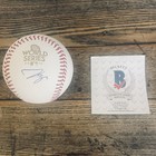 George Springer Signed 2017 World Series Official Rawlings Baseball Beckett Coa