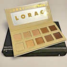 Lorac Unzipped Gold Eye Shadow Palette  10 Colors  With Mini Eye Primer  0 58 Oz