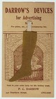Unusual Advertising Cards- Darrow Printing Chicago 1910 Salseman s Sample Device