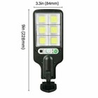 Lots Outdoor Solar Wall Light Led Motion Sensor Bright Flood Street Lamp 3 Modes