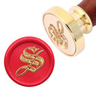 Vintage Gothic Initial Alphabet S Wax Seal Stamp  Letter Sealing Wax Stamp For T