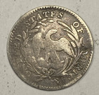 1797 Draped Bust Half Dime   05  Fine Details Obverse Dmg  Very Scarce 