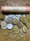 1952 Lincoln Wheat Cent Penny Roll  Nice Condition
