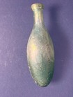 Antique J  Schweppes Torpedo 1800s Bottleblob Top Green Glass Dug Opalescent