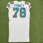 78 Adam Pankey Miami Dolphins Game Used Away Nike Jersey 2020 Player Team Issued