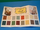 Pratt   Lambert Lyt-all  House Paint Brochures W Sample Chips C 1939 Vintage