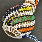 Vtg South African Zulu Beaded Gourd Traditional Wedding Gift 9    Tribal