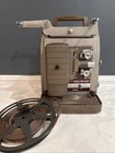 Vintage Bell And Howell Model 253a 8 Mm Movie Projector  Motor Light Works Read
