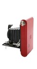 Kodak No  2 Red Folding Cartridge Hawkeye Model C Camera