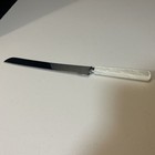 Hallmark Wedding Faux Mother Of Pearl Stainless Steel Cake Knife Vintage