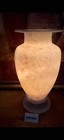 Egyptian Hand-carved Alabaster  Candle Holder  Gift patio Decor stone